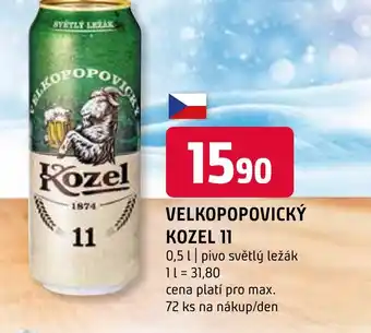 Terno VELKOPOPOVICKÝ KOZEL 11 0.5L nabídka