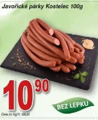 Hruška Javořické párky Kostelec 100g nabídka