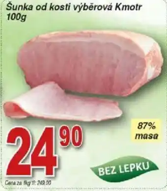 Hruška Šunka od kosti výběrová Kmotr 100g nabídka