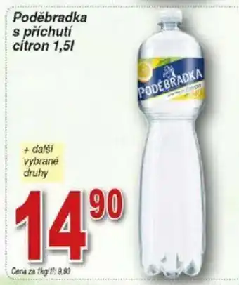 Hruška Poděbradka s příchutí citron 1,5L nabídka