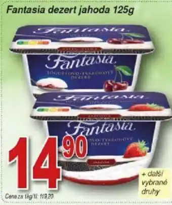Hruška Fantasia dezert jahoda 125g nabídka