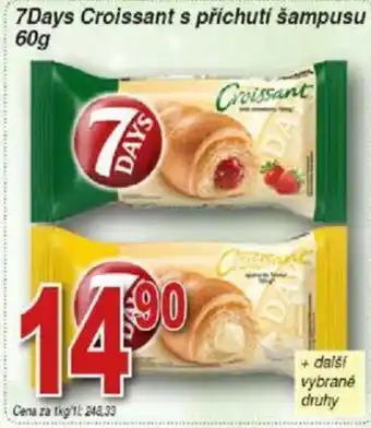 Hruška 7Days Croissant s příchutí šampusu 60g nabídka