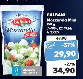 Kaufland Mozzarella mini nabídka