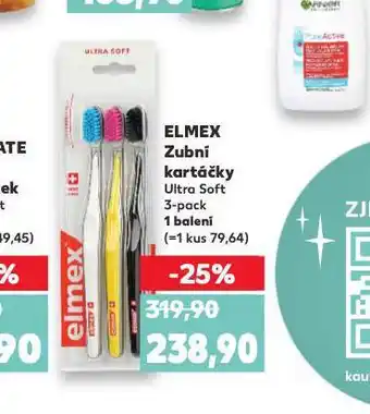 Kaufland Elmex zubní kartáčky nabídka