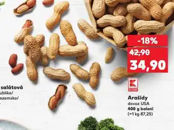 Kaufland Arašídy nabídka