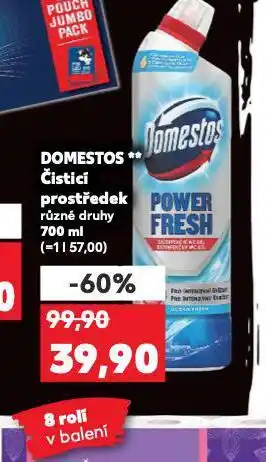 Kaufland Domestos čistící prostředek nabídka