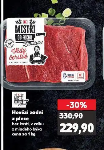 Kaufland Hovězí zadní z plece nabídka