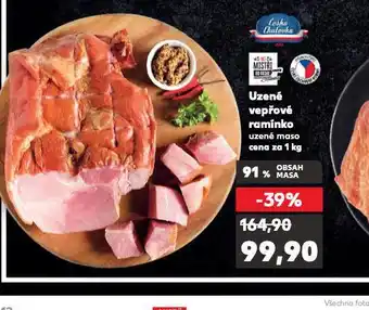 Kaufland Uzené vepřové ramínko nabídka