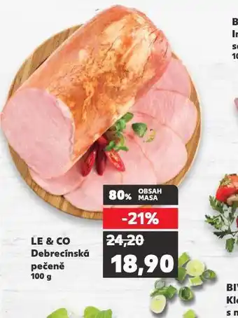 Kaufland Debrecínská pečeně nabídka