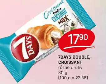 Flop 7DAYS DOUBLE, CROISSANT nabídka