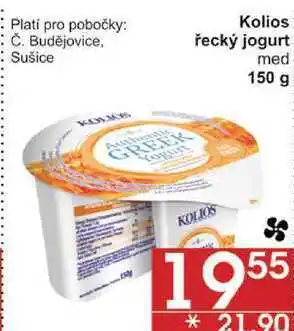 Jip Kolios řecký jogurt med, 150 g nabídka