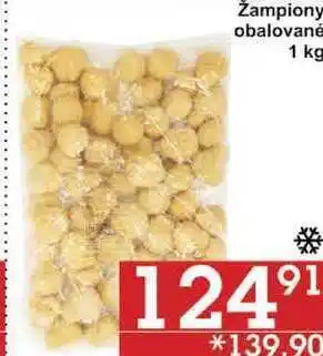 Žampiony obalované, 1 kg