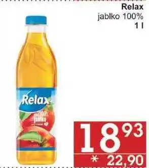 Jip Relax jablko 100%, 1 l nabídka