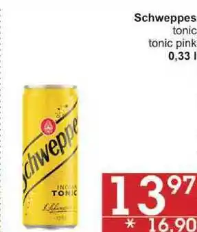 Jip Schweppes tonic, 0,33 l nabídka