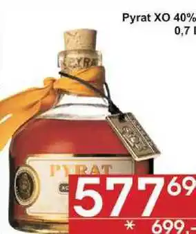 Jip Pyrat xo 40%, 0,7 l nabídka