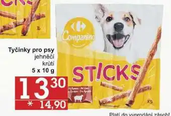 Jip Tyčinky pro psy jehněčí krūti , 5 x 10 g nabídka