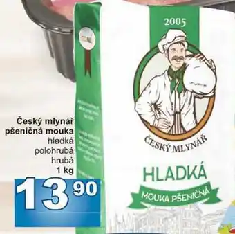 Jip Český mlynář pšeničná mouka hladká polohrubá hrubá 1 kg nabídka