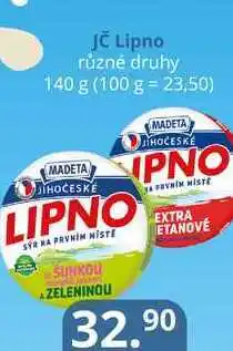 Potraviny CZ Jč lipno různé druhy 140 g nabídka