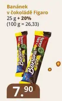 Potraviny CZ Banánek v čokoládě figaro 25 g + 20% nabídka