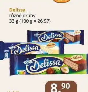 Potraviny CZ Delissa různé druhy 33 g nabídka
