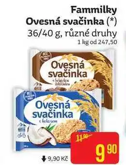 Teta Fammilky ovesná svačinka 36/40 g nabídka