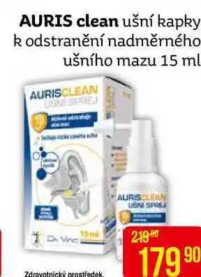Teta Auris clean ušní kapky k odstranění nadměrného ušního mazu 15 ml nabídka