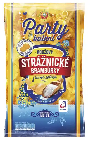 Lidl Strážnické brambůrky party balení 300g nabídka