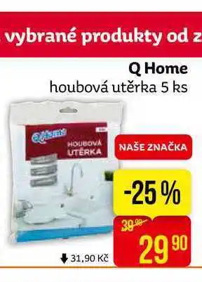 Teta Q home houbová utěrka 5 ks nabídka
