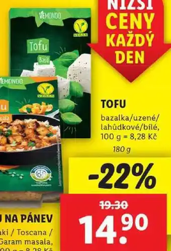 Lidl Tofu, 180 g nabídka