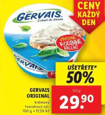 Lidl Gervais original, 170 g nabídka