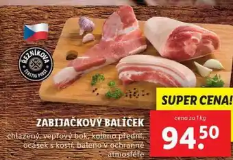 Lidl Zabijačkový balíček, cena za 1 kg nabídka
