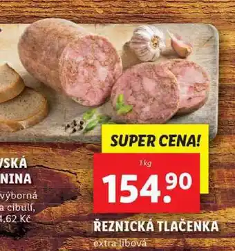 Lidl Řeznická tlačenka, 1 kg nabídka