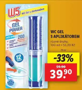 Lidl Wc gel s aplikátorem, 75 ml nabídka