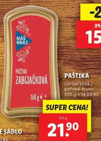 Lidl Paštika, 150 g nabídka