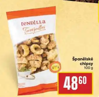 Billa Španělské chipsy 100 g nabídka
