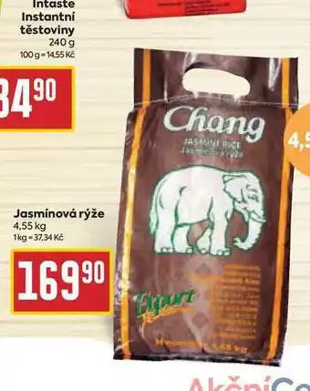 Billa Jasmínová rýže 4,55 kg nabídka