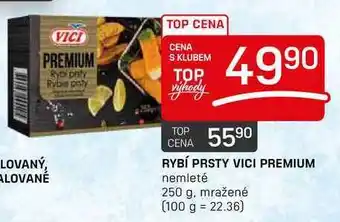 Flop Rybí prsty vici premium nemleté 250 g. mražené nabídka