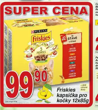 Hruška Friskies kapsičky pro kočky nabídka