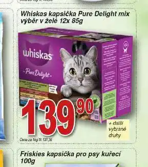 Hruška Whiskas kapsičky pro kočky nabídka