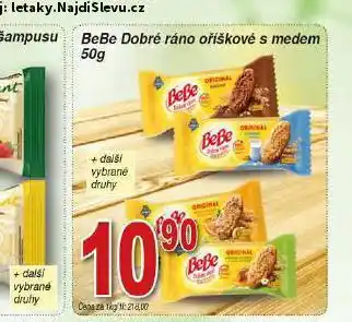 Hruška Bebe dobré ráno oříškové s medem nabídka