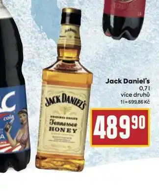 Billa Jack daniel's nabídka