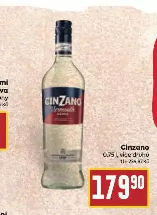 Billa Cinzano nabídka