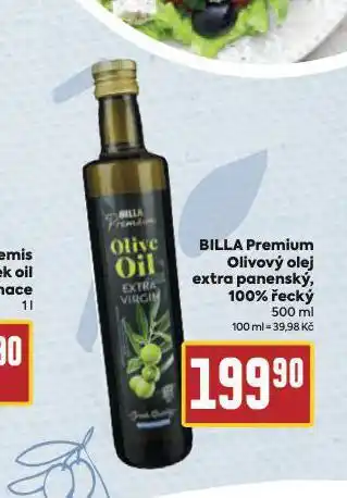 Billa Olivový olej extra panenský nabídka