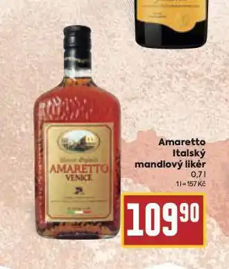 Billa Smetanový likér s příchutí amaretto nabídka