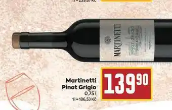 Billa Martinetti pinot grigio nabídka