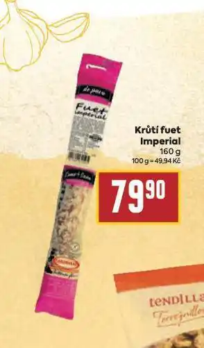 Billa Krůtí fuet imperial nabídka