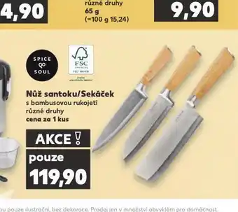 Nůž santoku / sekáček