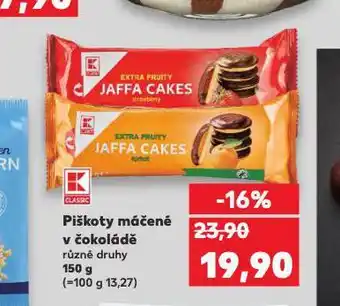 Kaufland Piškoty máčené v čokoládě nabídka