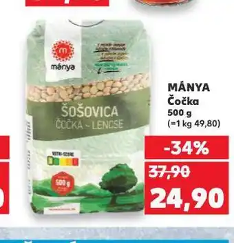 Kaufland Mánya čočka nabídka