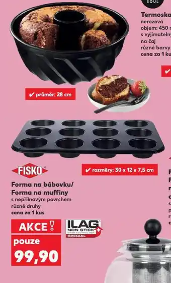 Kaufland Forma na muffiny nabídka